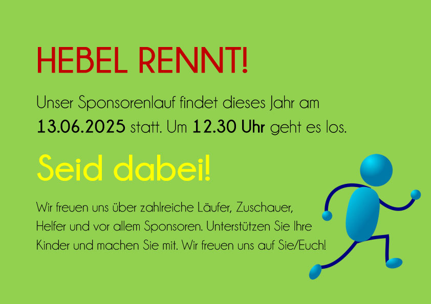 Hebel rennt